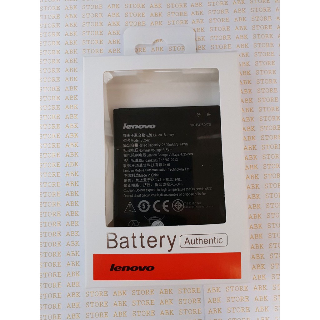 Batre Baterai Battery Lenovo A6000 A6010 A6000 Plus BL242 Original