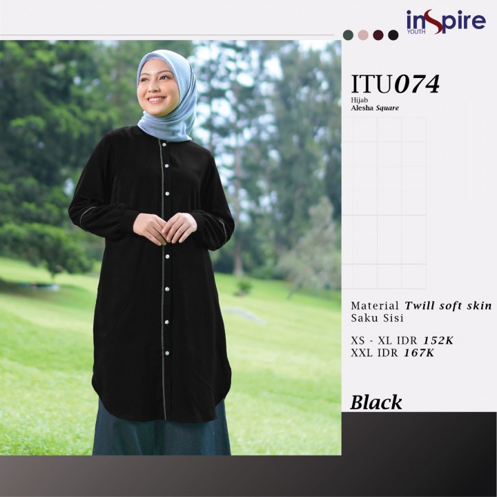 BAJU ATASAN TUNIK  INSPIRE WANITA ITU 074 PAKAIAN