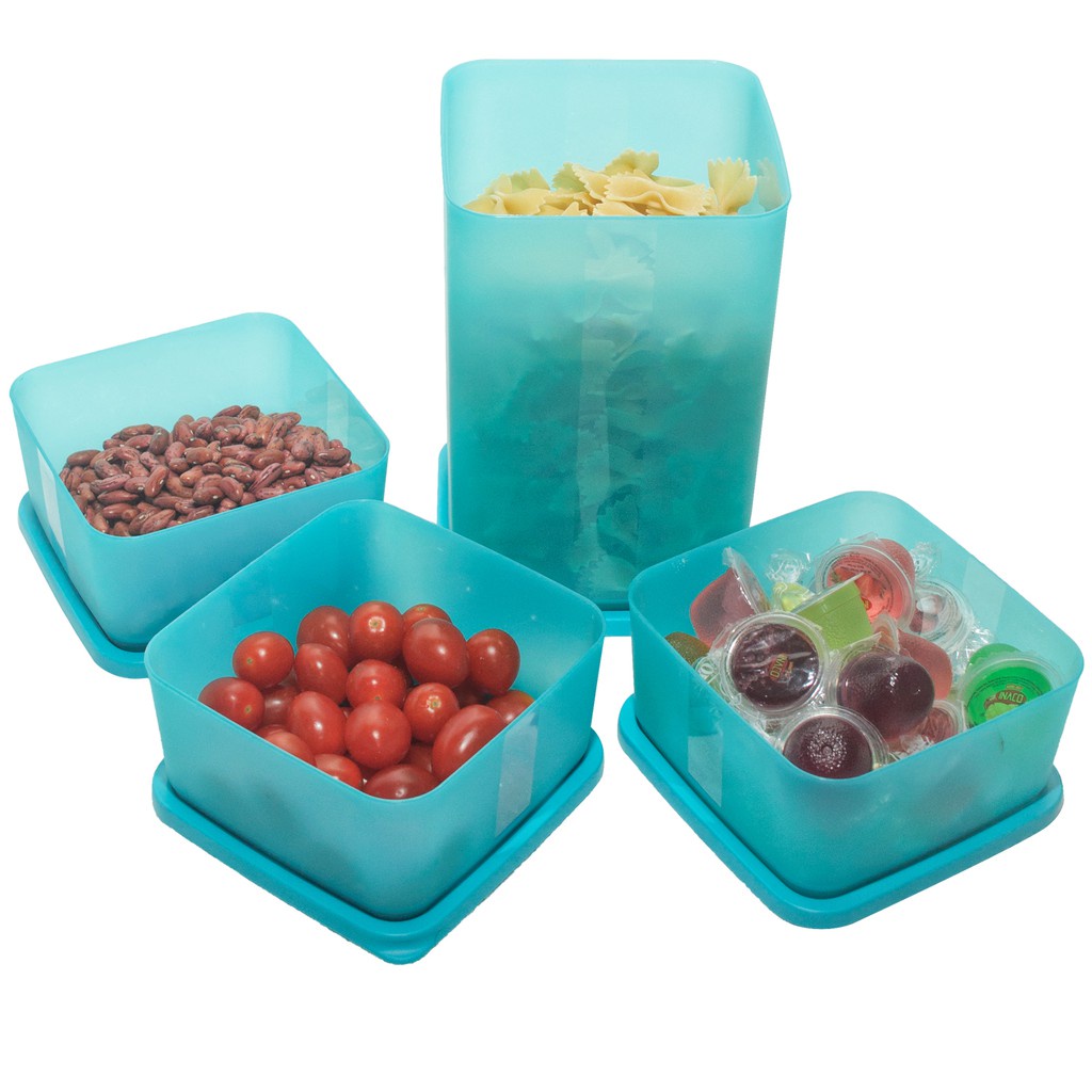 Charyatink - Toples Beranak 1 set Toples Set isi 4pcs TOPLES TUPPERWARE SEALWARE SEGI PAMELO Termurah