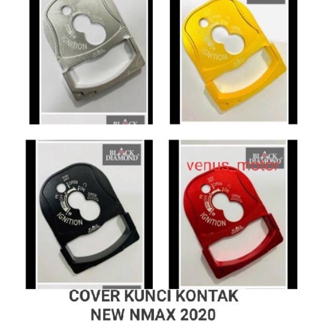 COVER KUNCI NEW NMAX 2020/ COVER TUTUP KUNCI NEW NMAX 2020 BLACK DIAMOND NMAX NEW