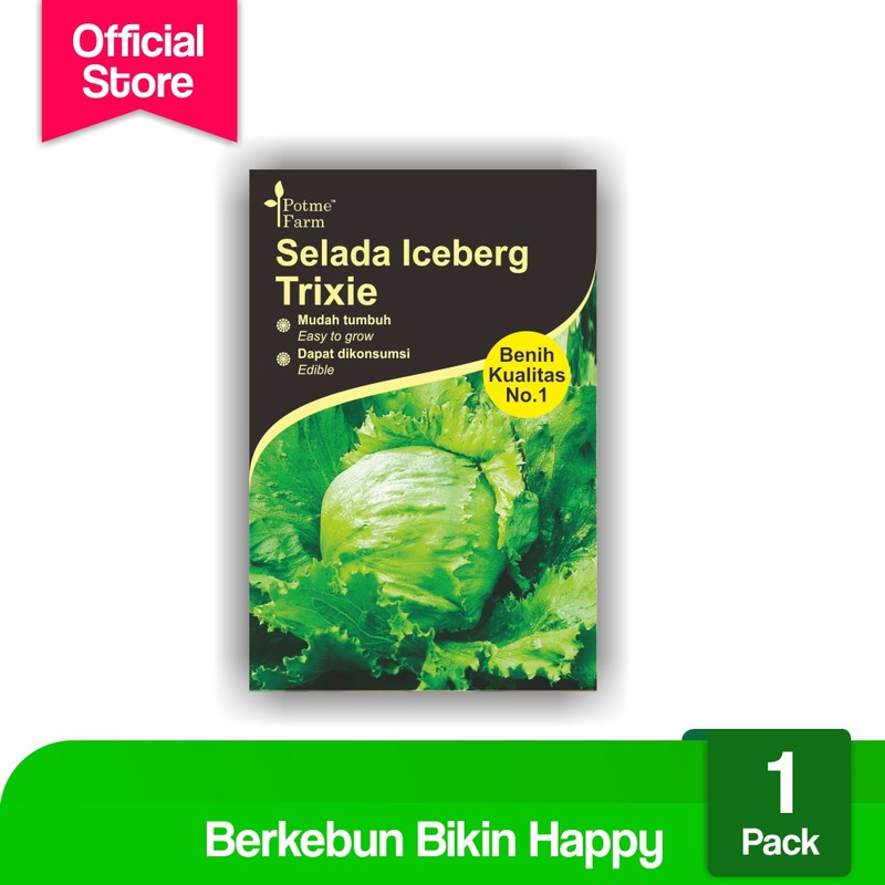 

Benih Biji Selada Iceberg - Lettuce Iceberg Potme Farm