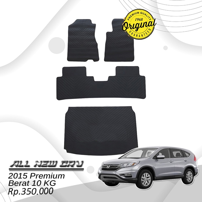 Karpet Mobil Karpet Karet Lantai Mobil All New CRV Premium 2015