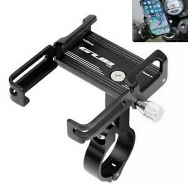 Gub Holder Hp Sepeda Holder Hp Motor Aluminium