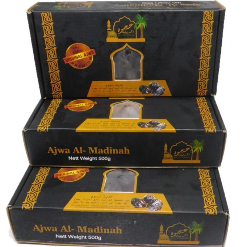 

Kurma Ajwa, Kurma Nabi, Super Premium Grade A,100%Original