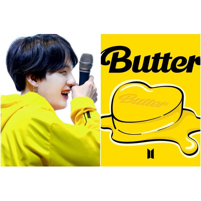Sweater Basic BTS BUTTER LOGO BTS