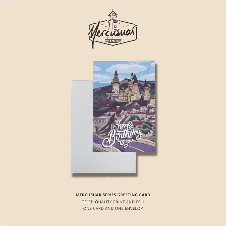 

Greeting Card Mercusuar HBD