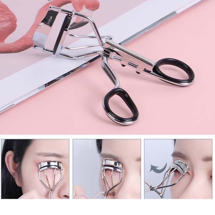 Mysterygirl -  Pencepit Bulu Mata / Penjepit Bulu Mata / Jepit Bulu Mata / Pelentik Bulu Mata Dengan Sisir Stainless Steel Eyelash Curler