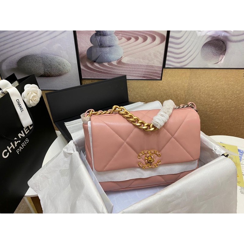 Chanel 19 AS1160 SoftPink Slingbag SUPER MIRROR QUALITY