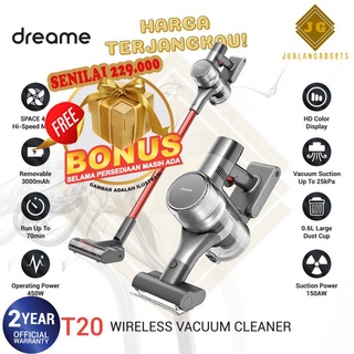 Dreame T20 Vacuum Cleaner 25kPa Cordless Penyedot Debu - Garansi Resmi