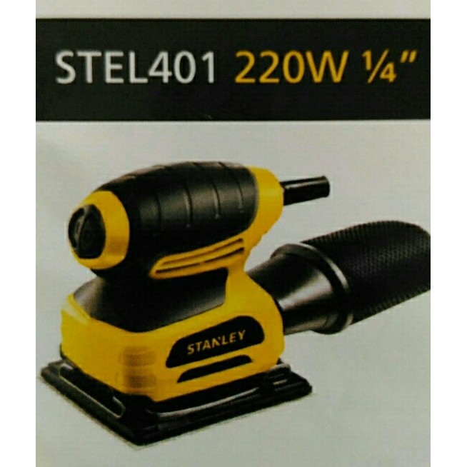 Amplas Sheet Sander 1/4 220W Stanley STEL401