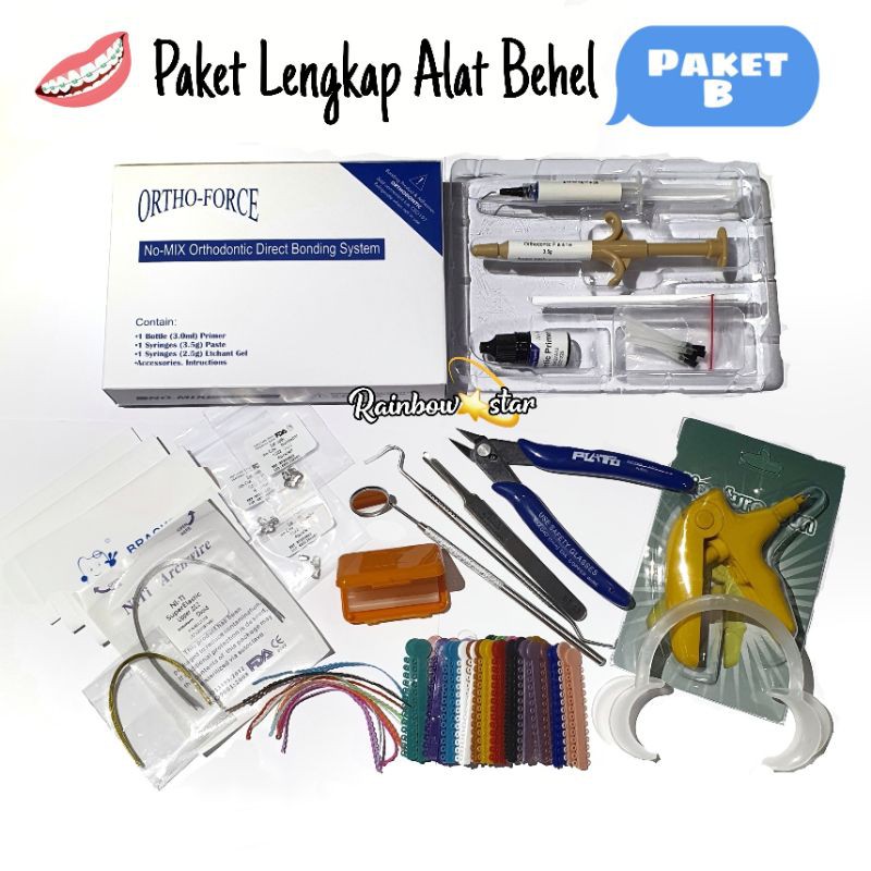 Paket Lengkap Alat Behel / Paket Usaha Behel Gigi