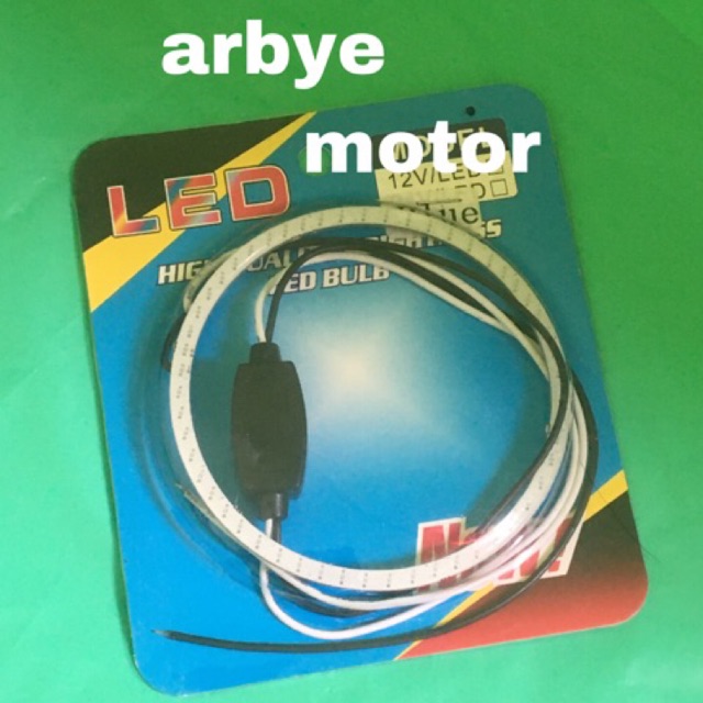 Lampu Led Variasi motor Angle Eye Diam Warna Biru