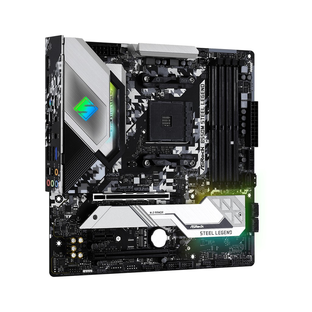 ASROCK B550M STEEL LEGEND AM4 mATX MOTHERBOARD AMD