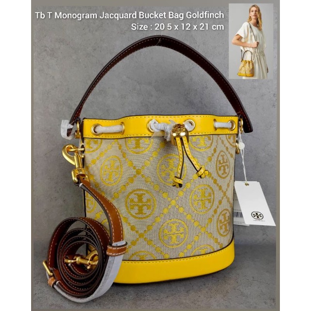 TB monogram Bucket Jaquard