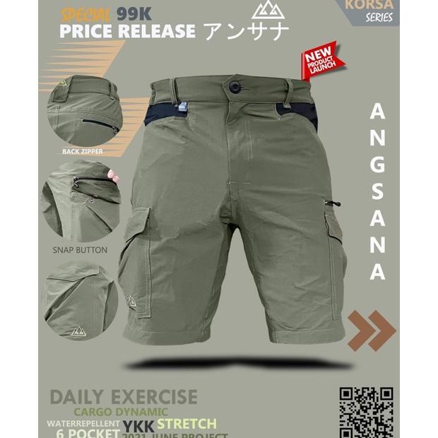 New Celana Pendek Angsana Seri Korsa Daily Exercise