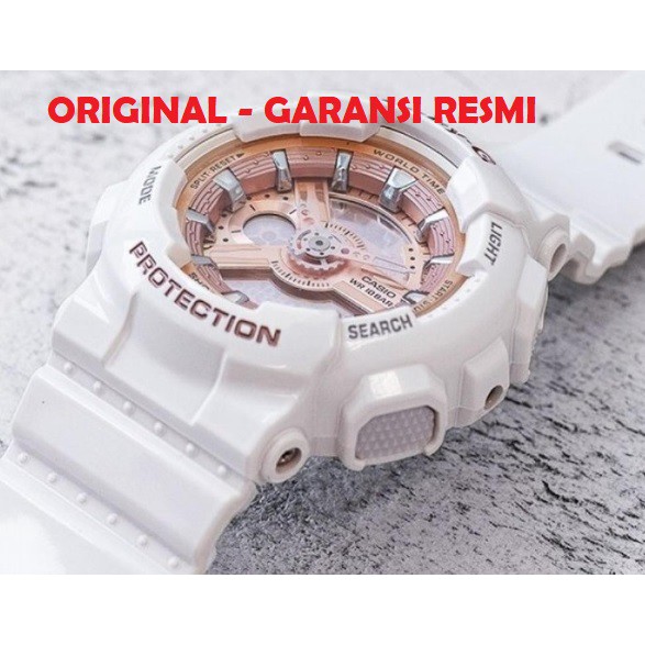 Casio Baby-G Original Analog BA-110-7A1DR/BA-110-7A1DR/BA-110 Jam Tangan Wanita