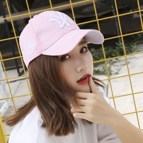 Topi baseball FASHION NEW YORK MLB pria wanita import