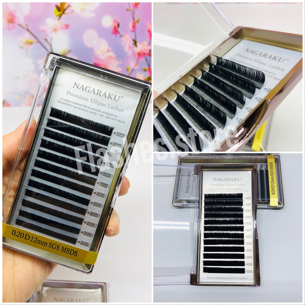 Nagaraku Premiun Ellips For Eyelash Extansion LEMBUT