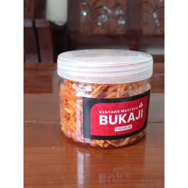 BUKAJI Kering Kentang Mustofa Lauk Camilan Pedas Manis Toples Bukan Kiloan
