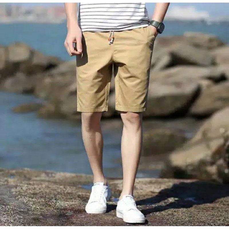 Celena chino pendek- Celanaribchinospendekkolor