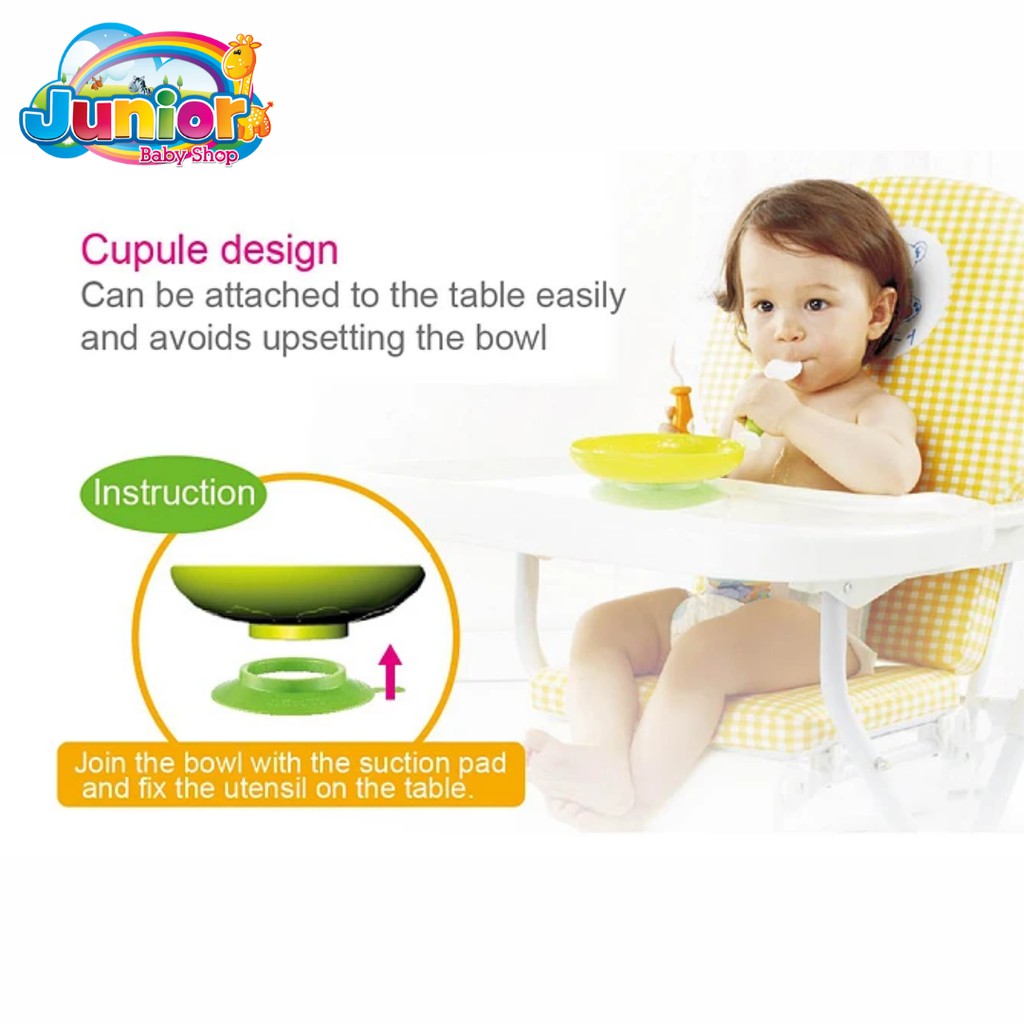 SIMBA Weaning Plate With Spoon/Fork