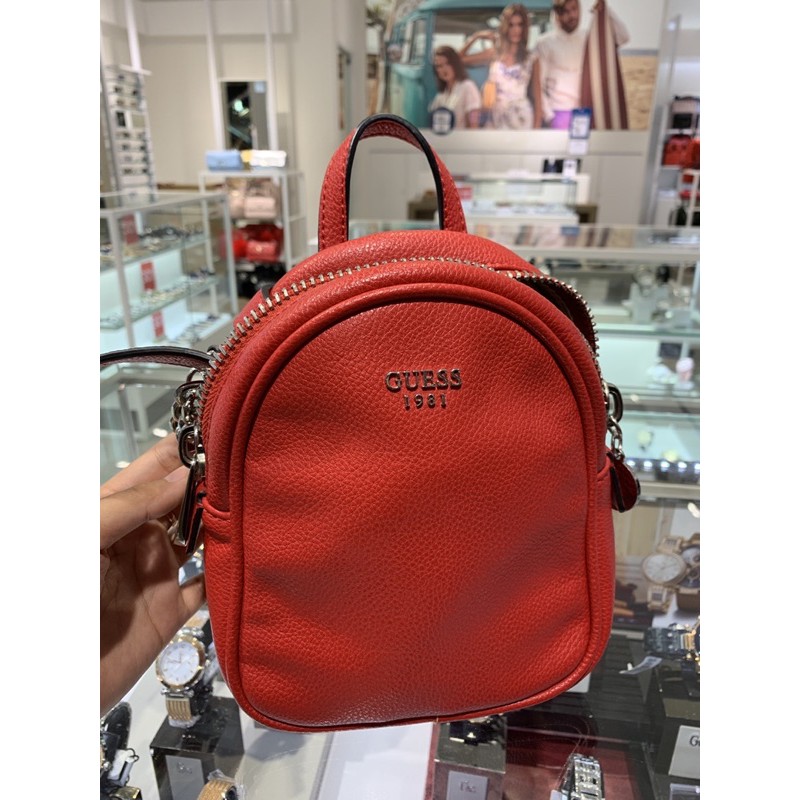 Guess Sale Original Store Red Mini Slingbag