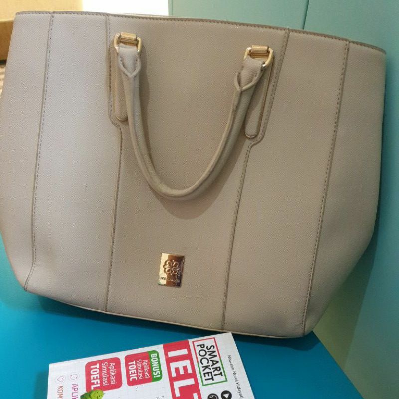 {Preloved} Tas LES CATINO NY Queens Satchel (baca Deskripsi sebelum membeli)