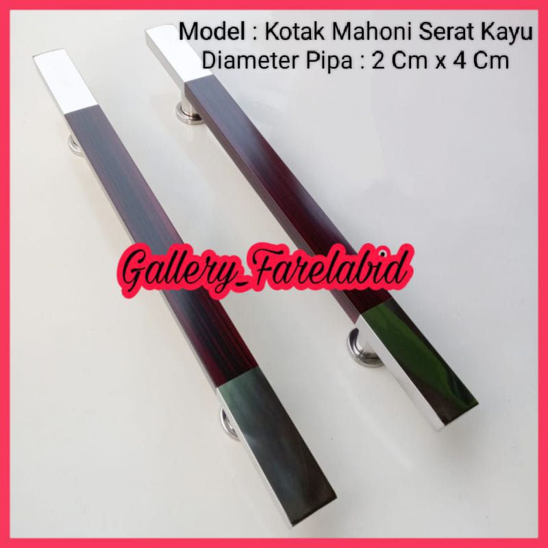 1 Meter Handle Pintu Rumah Stainless Steel Kotak Gagang Pintu Rumah Modern 100 Cm Pegangan Pintu Kupu Tarung 80 Cm Tarikan Pintu Rumah Utama Minimalis