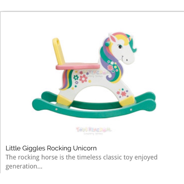 rocking horse toy kingdom