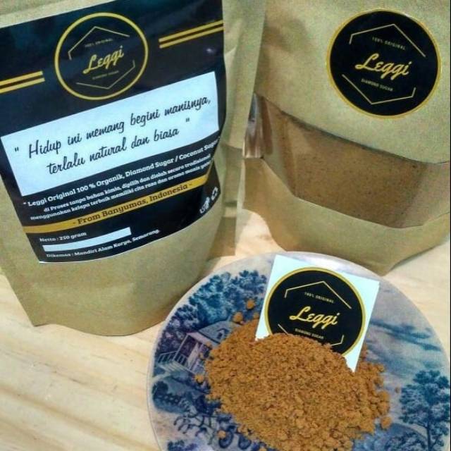 

Gula Semut Kristal Kelapa Legi Organik 250gr