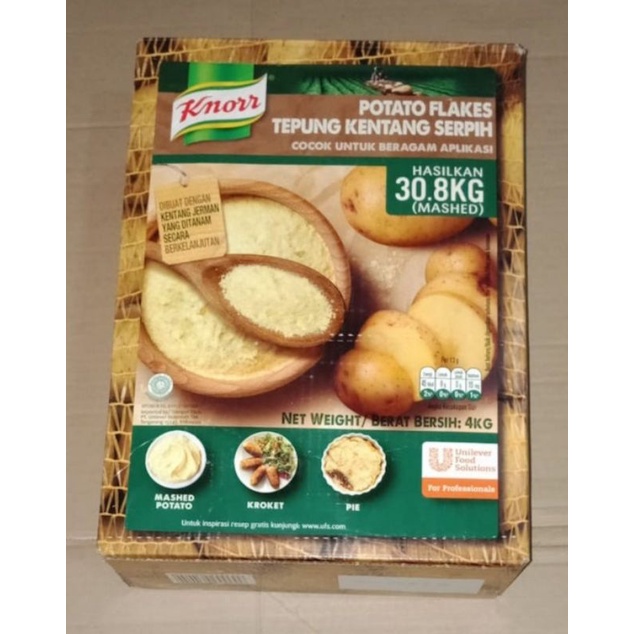 

knorr potato flake 4kg