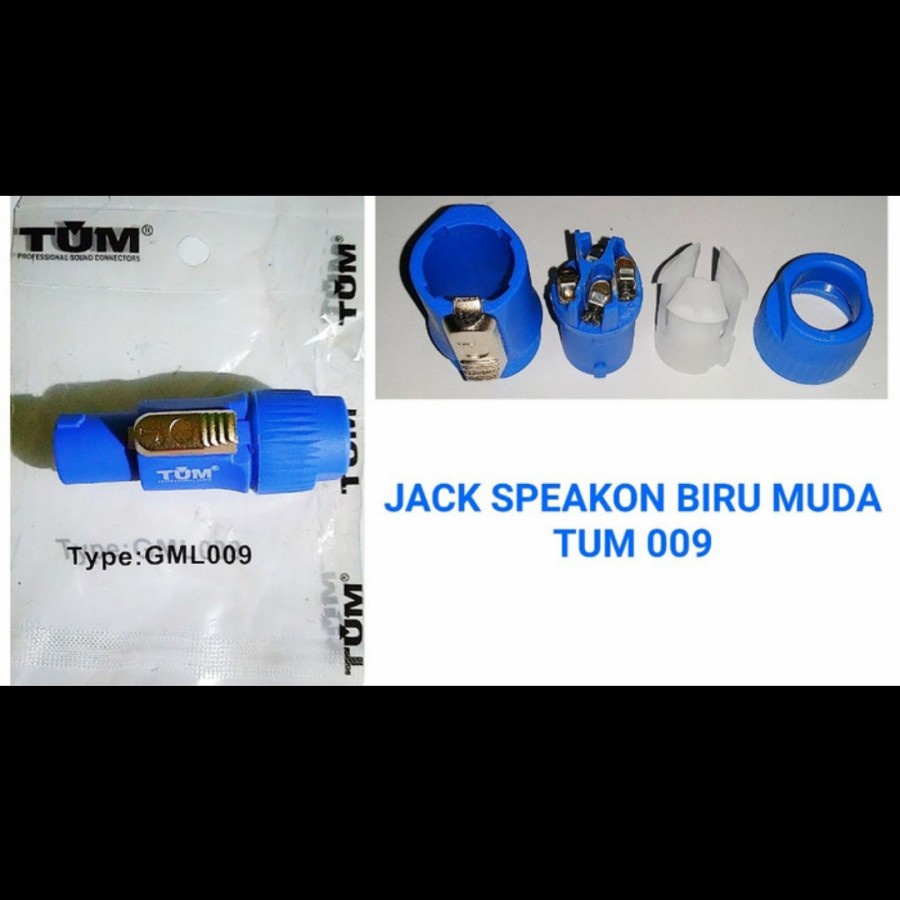Jack Audio Spikon Speakon Spicon Speaker TUM