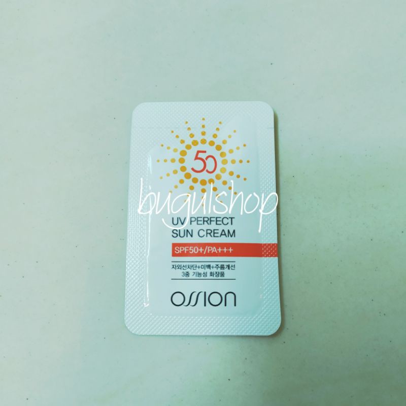 Jutanhak Ossion Sun Cream SPF50 (sachet/sample)