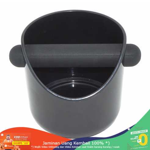 (BISA COD) RVOSTR KNOCKBOX Box Wadah Kopi Espresso Knock Box Barista Non Slip Model A