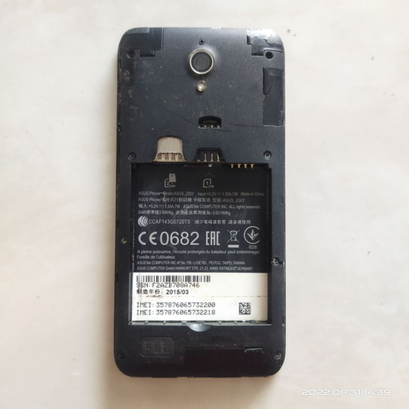 mesin Asus Zenfone C Z007