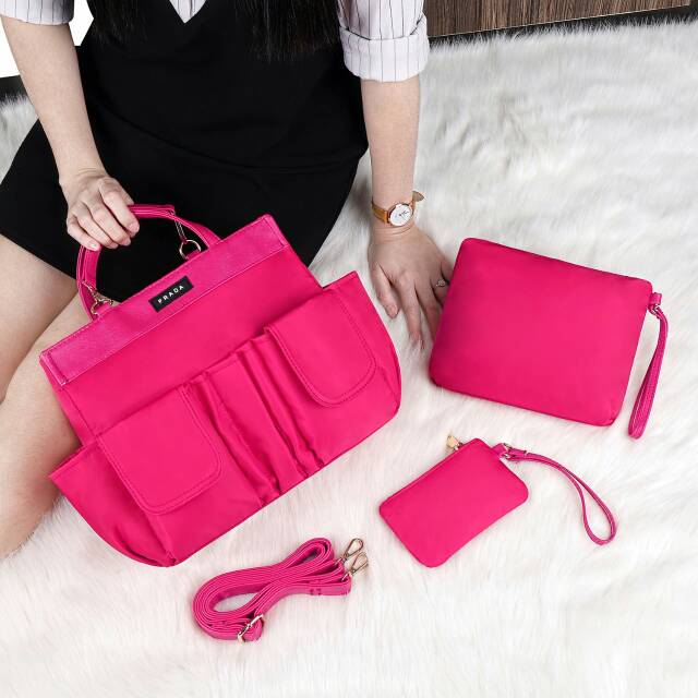 Tas wanita PRADA import murah | shelaashop 👜
