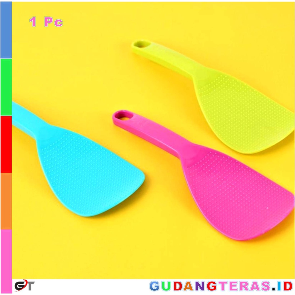 Centong Nasi STEVIA Plastik Anti Lengket Sendok Nasi Magic Com Kirei Rice Cooker Mini