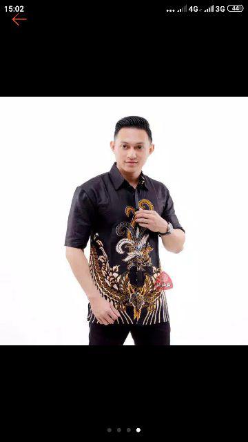Batik Couple Keluarga Sania Ruffle Ori Ndoro Jowi Dnt Candii
