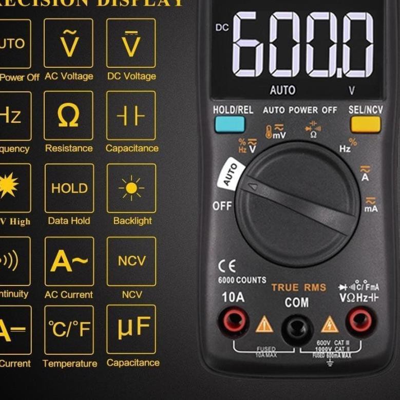 ❁ ZOYI ZT102A Upgrade Auto Multimeter Digital Avometer Multitester 102A ✦