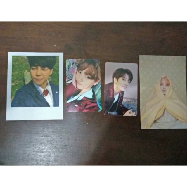 OFFICIAL PHOTOCARD BTS Jungkook YNWA tear jimin MOTS young forever