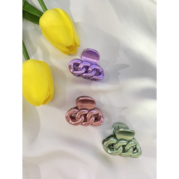 JEPITAN JEDAI SALON PONI METALIK IMPORT/JEPITAN GAYA KOREA