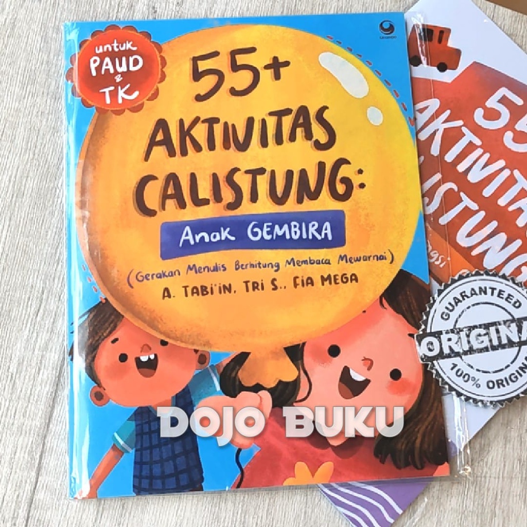 Buku Anak Seri 55+ Aktivitas Calistung by A. Tabi'in Dkk