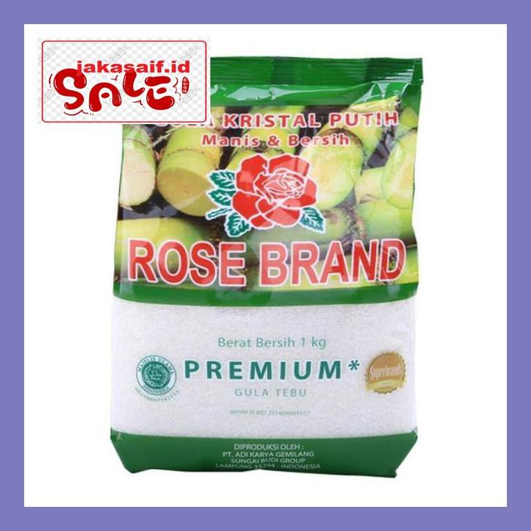 

504Sbu Gula Pasir Rose Brand 1Kg / Gula Kristal Rose Brand Bud0Mb