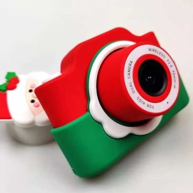 Santa Camera / Christmas Gift / Kamera Anak / Kids Camera / Mainan Kamera Mini / Anak Birthday Gift