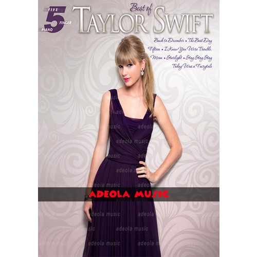 Buku Piano Pemula / (PFC-76) TAYLOR SWIFT