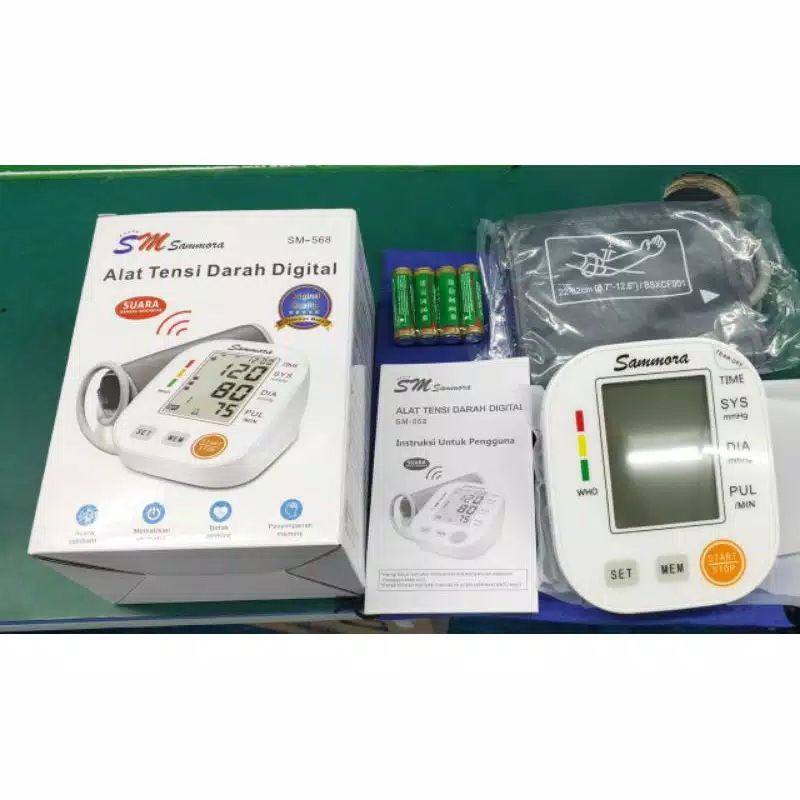 Tensimeter Digital Suara Carezoe AKL/Alat Tensi Darah digital/Sammora New tensi