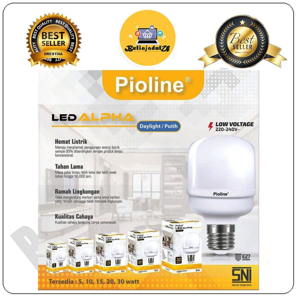 Beliajadulu88 lampu led 30 watt  T bulb alpha pioline