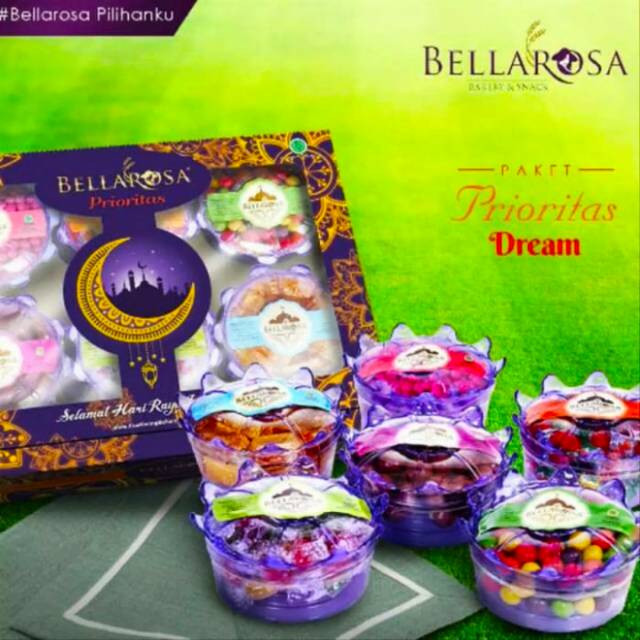 

BELLAROSA Prioritas Dream Edition-1 Dus Isi 6 Toples mix