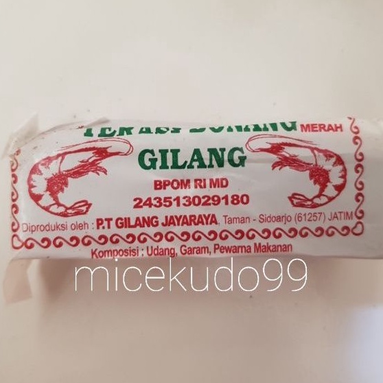 

TERASI UDANG BONANG ASLI SIDOARJO GILANG