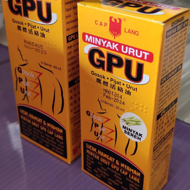 MINYAK GPU 30 Ml